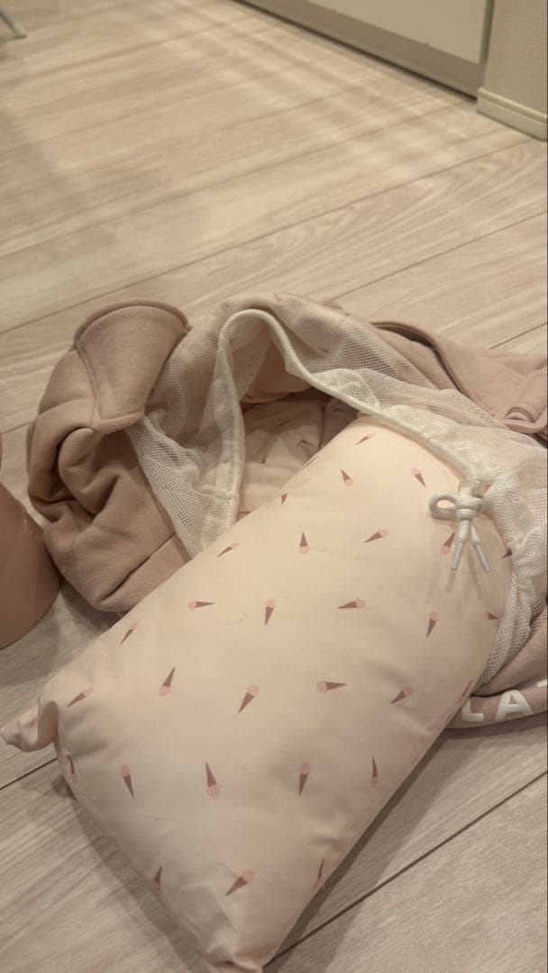 GELATO PIQUE ピンクキャリーバッグセット