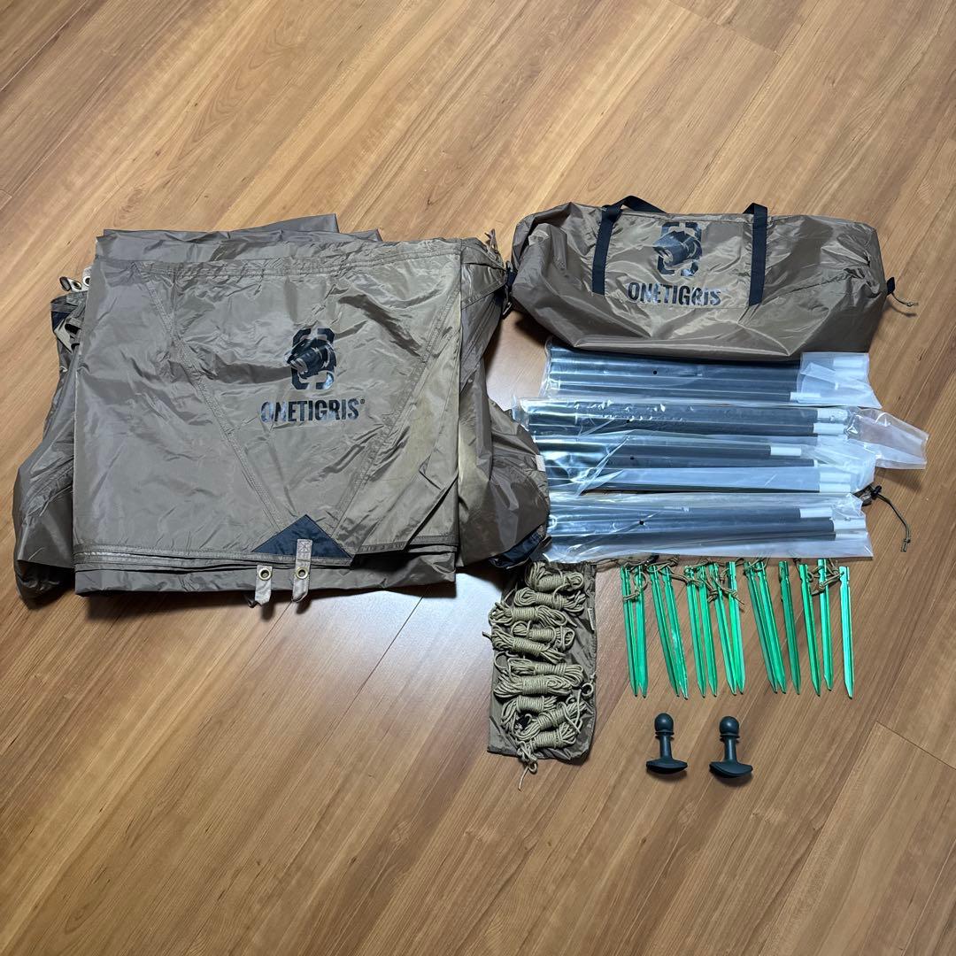 『廃盤品』OneTigris ROC SHIELD 炎幕 パップテント 軍幕