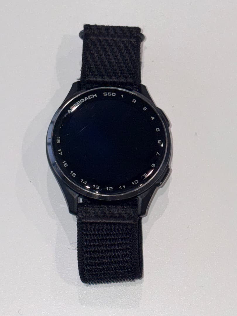 GARMIN APPROACH S50 GPSゴルフスマートウォッチ