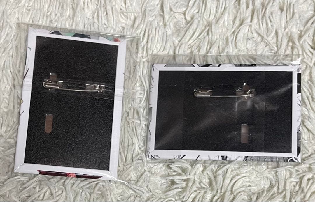 双星の陰陽師 ジャンプSQ 10周年記念 スクエア缶バッジ　　2個セット