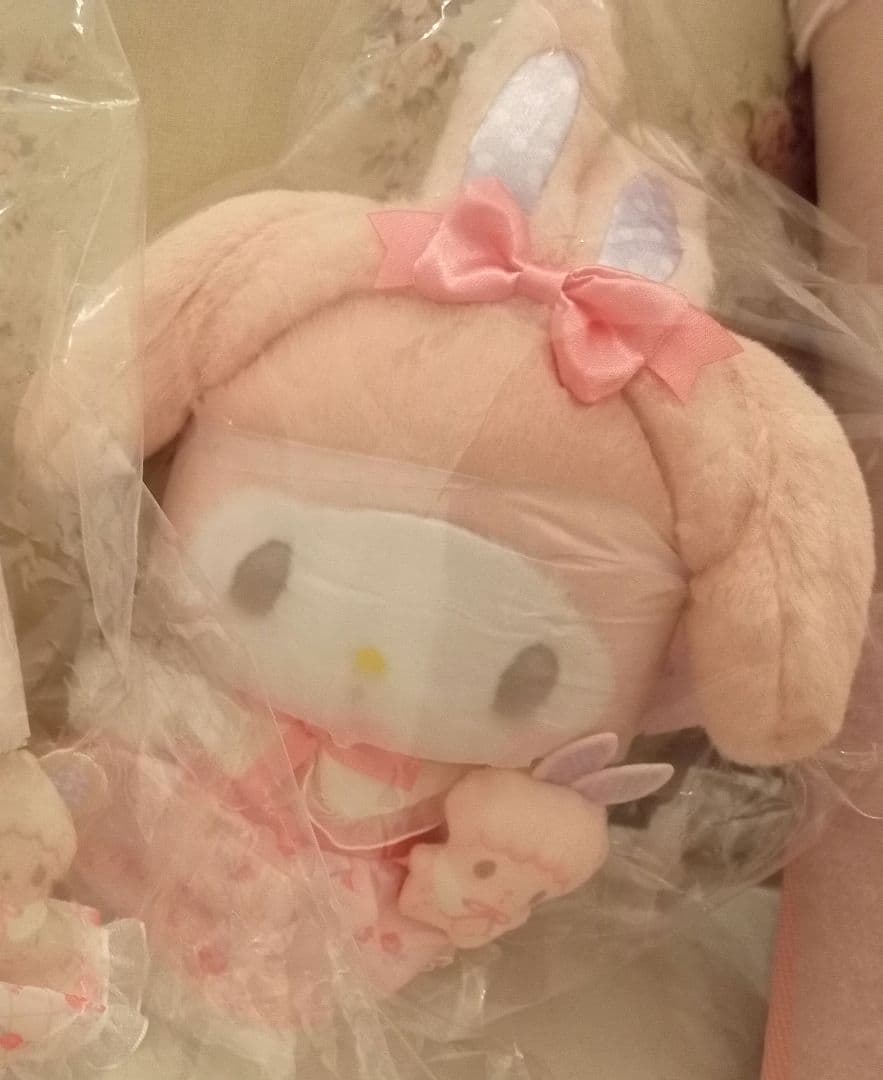 マイメロディ わたしのちいさなたからもの マイメロ マスコット ぬいぐるみ