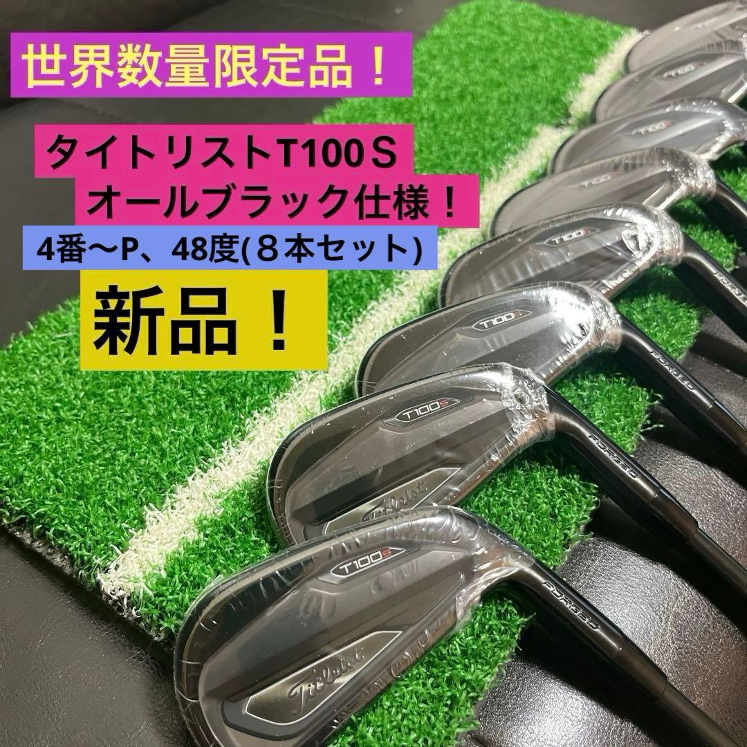 タイトリストT100s 4-9,P,48 8本 ダイナックゴールド105S