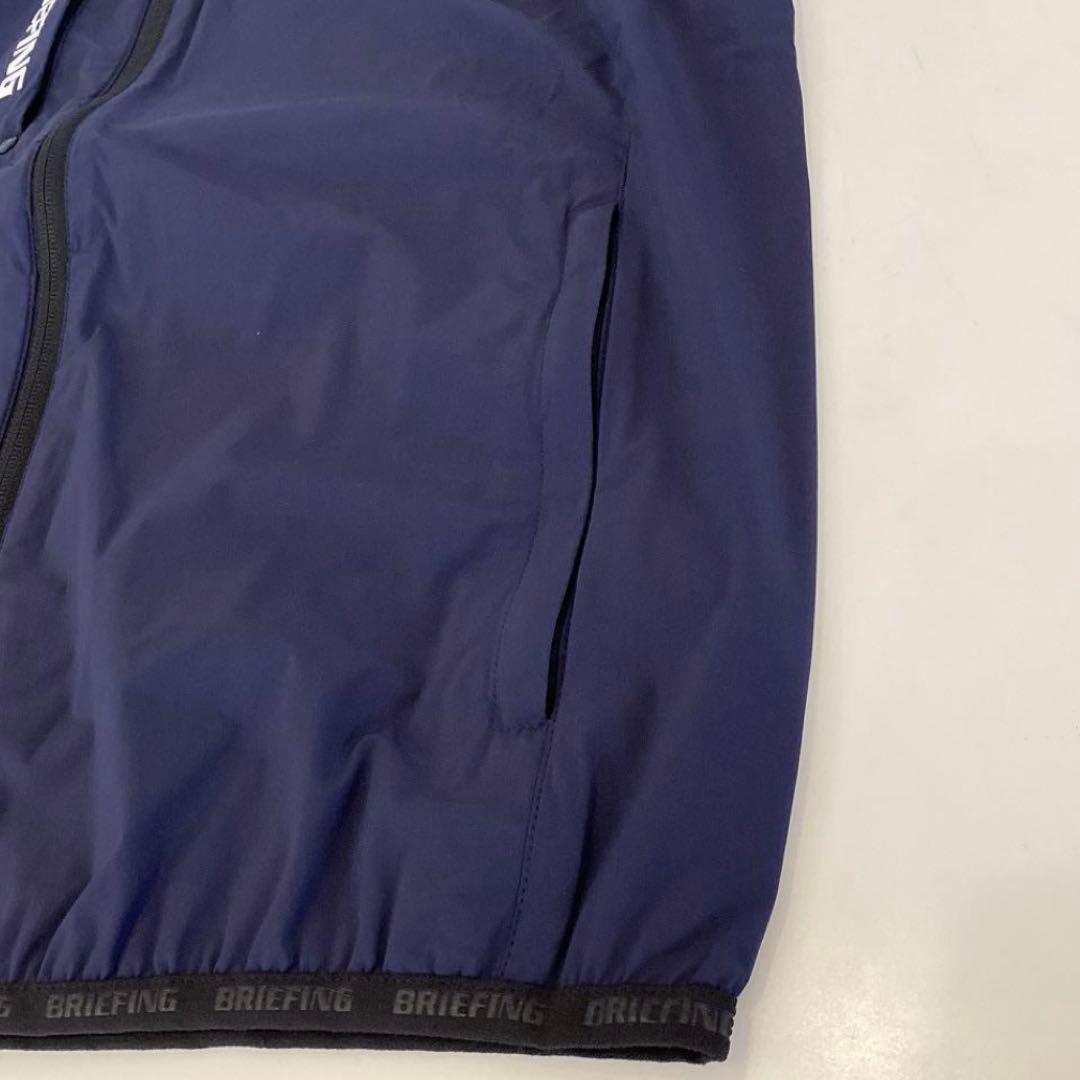 新品　BRIEFING POCKETABLE WIND VEST ネイビーM
