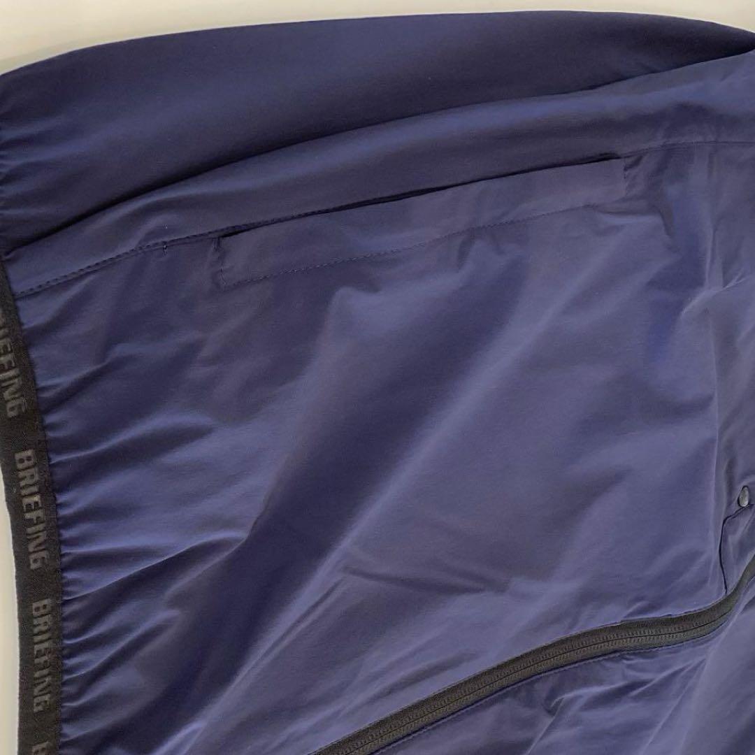 新品　BRIEFING POCKETABLE WIND VEST ネイビーM