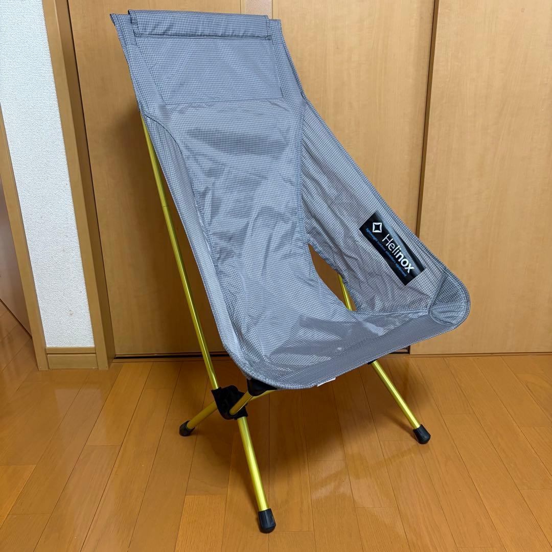 Helinox チェアゼロハイバック アウトドアチェア グレー