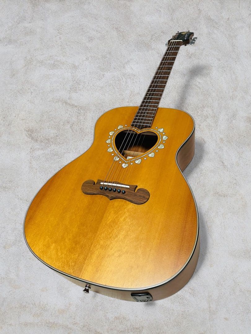 （新品同様）ZEMAITIS CAF-80H NAT エレアコ ナチュラル色