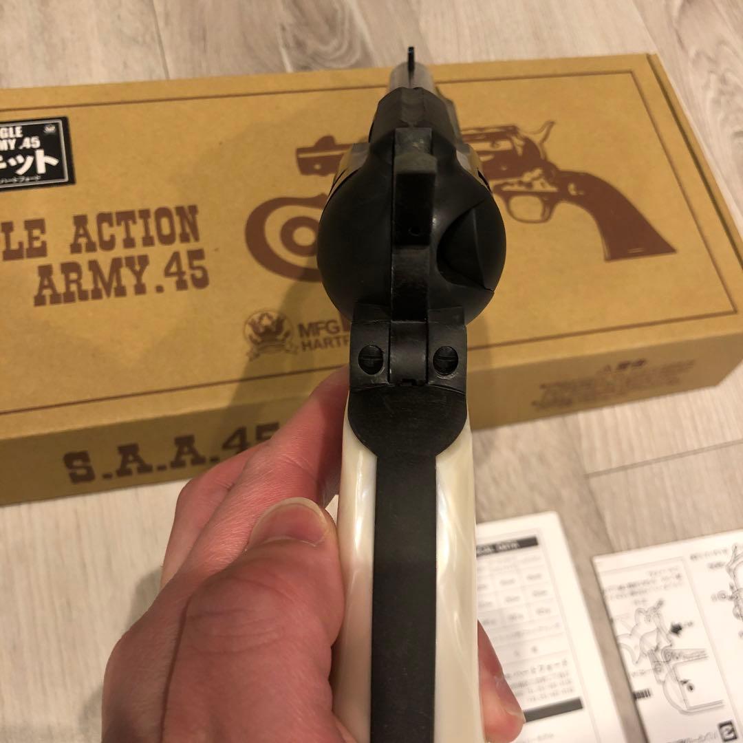 HWS ハートフォード コルト SAA シビリアン パールグリップ モデルガン