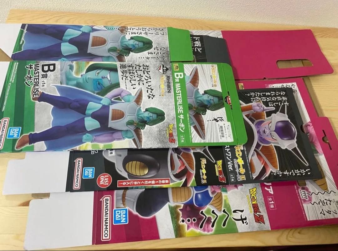 ドラゴンボール一番くじ 恐怖！フリーザ軍 B賞、C賞、ラストワン賞まとめ売り