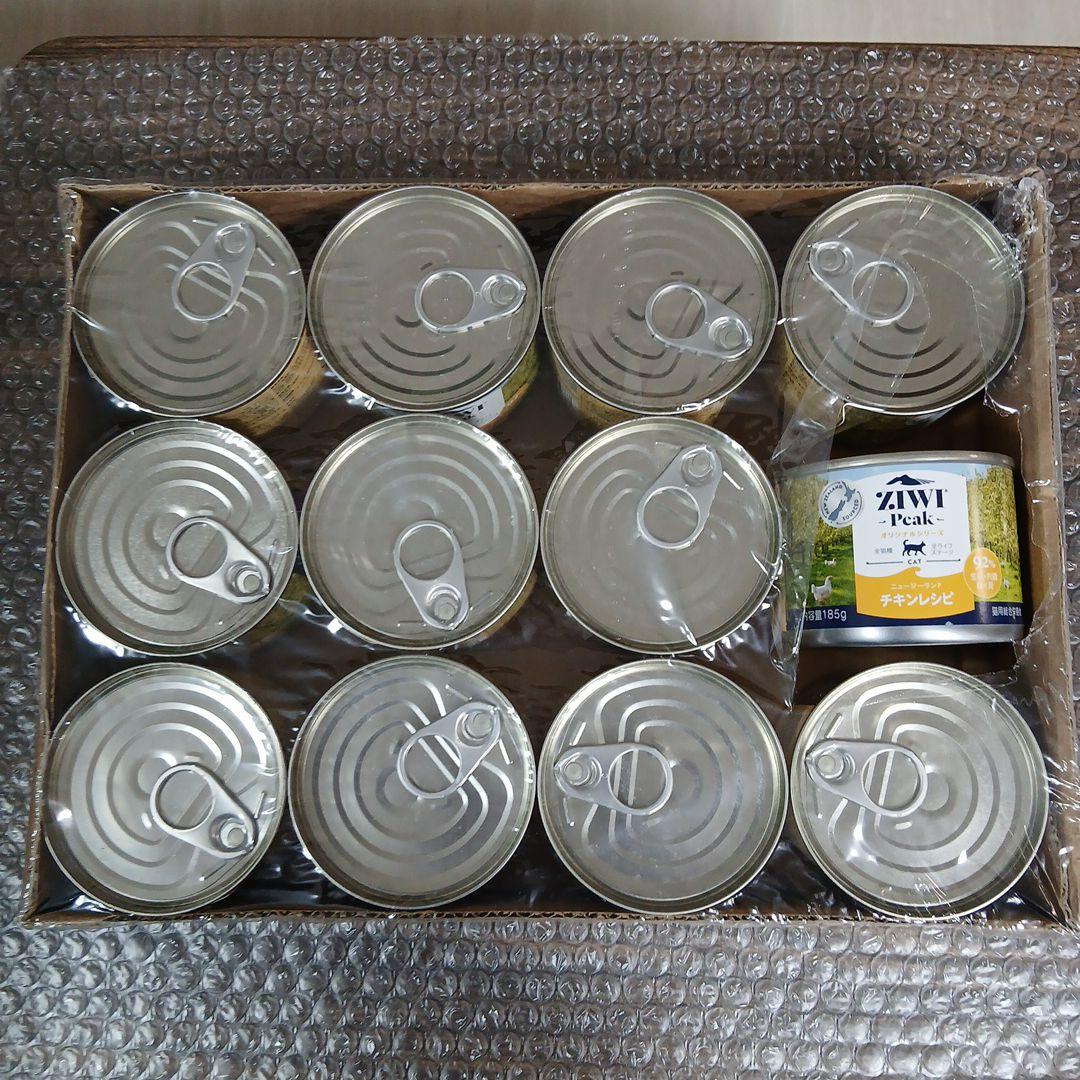 ZIWI Peak チキンレシピ キャットフード缶 185g×12缶