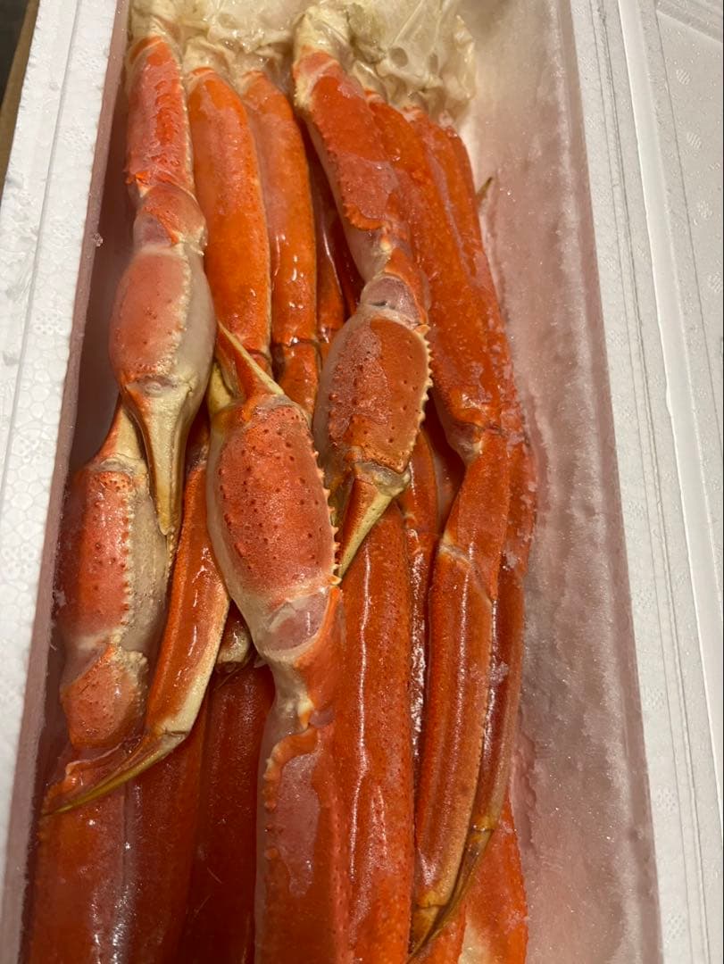 激選仕入れ！ボイル済み本ズワイガニ脚 冷凍4kg｜身入りたっぷり