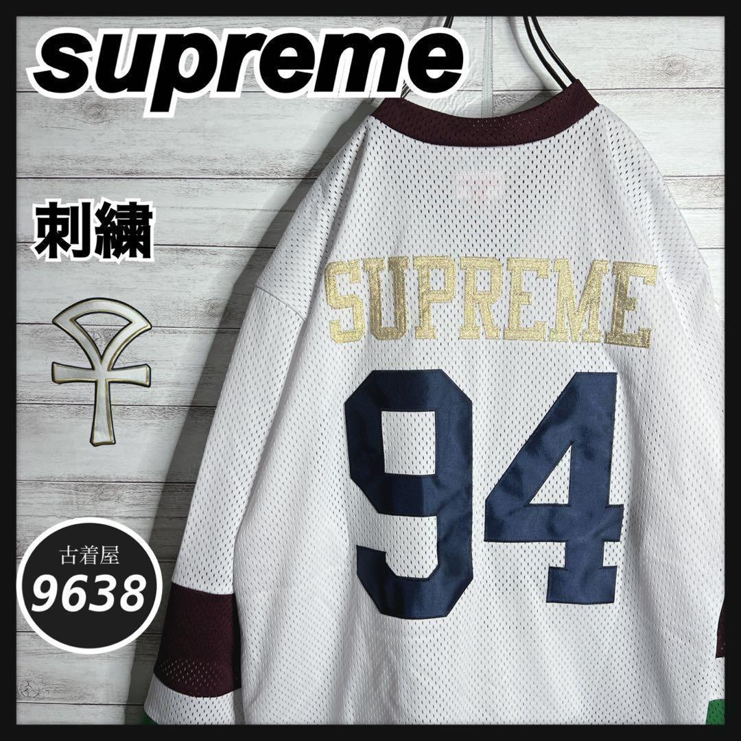 【入手困難!!】シュプリーム ✈︎ 刺繍 18SS Ankh Hockey