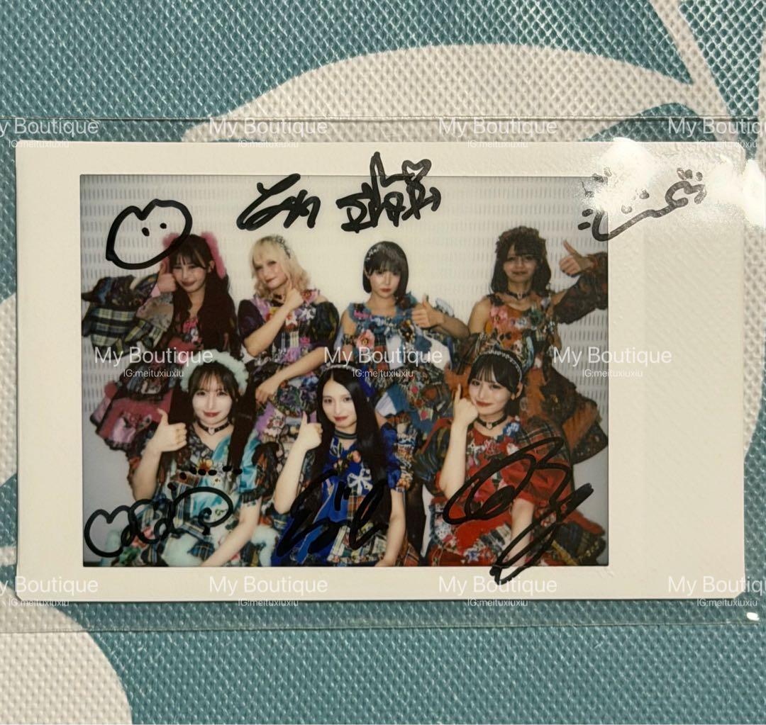 Candy Tune 全員集合サイン入りチェキ