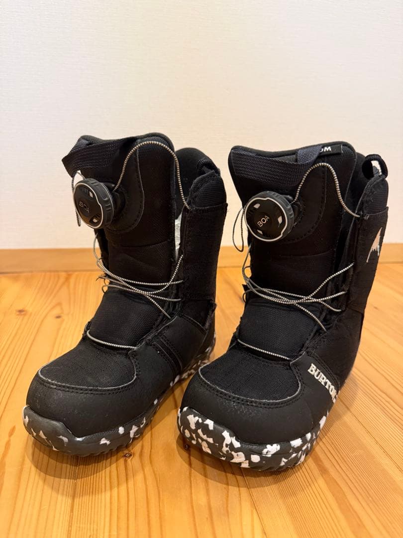 Burton スノーボードブーツ M ブラック　子供　キッズ