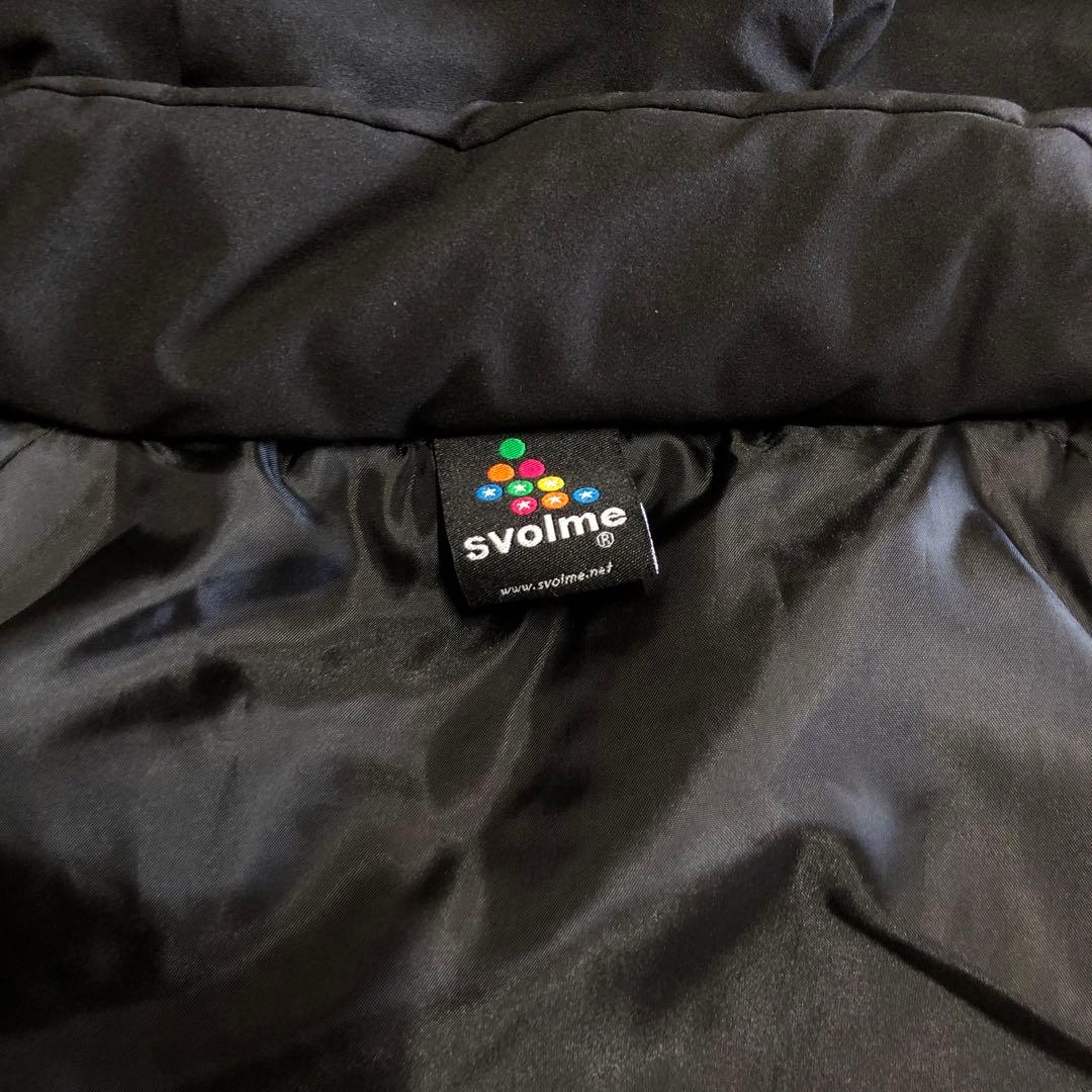 svolme 発熱ベンチコート　ブラック　S