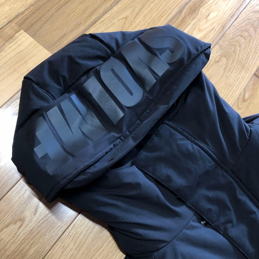 svolme 発熱ベンチコート　ブラック　S