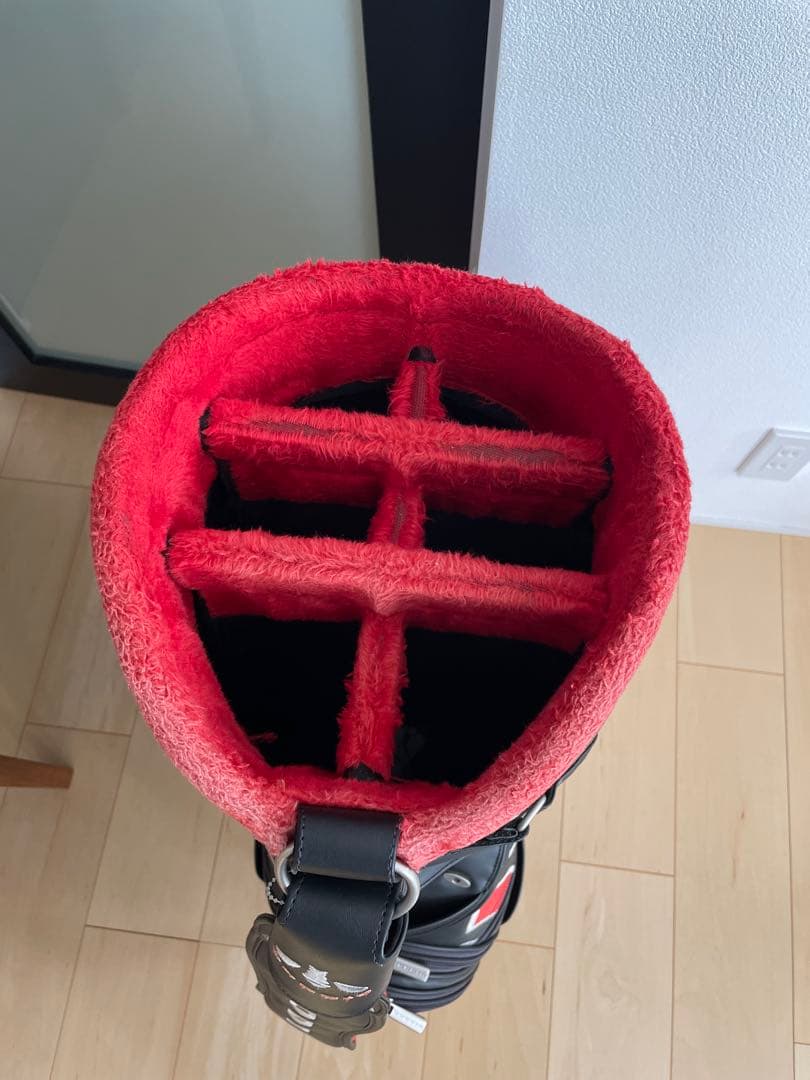 RODDIO キャディバッグ 黒 赤　限定