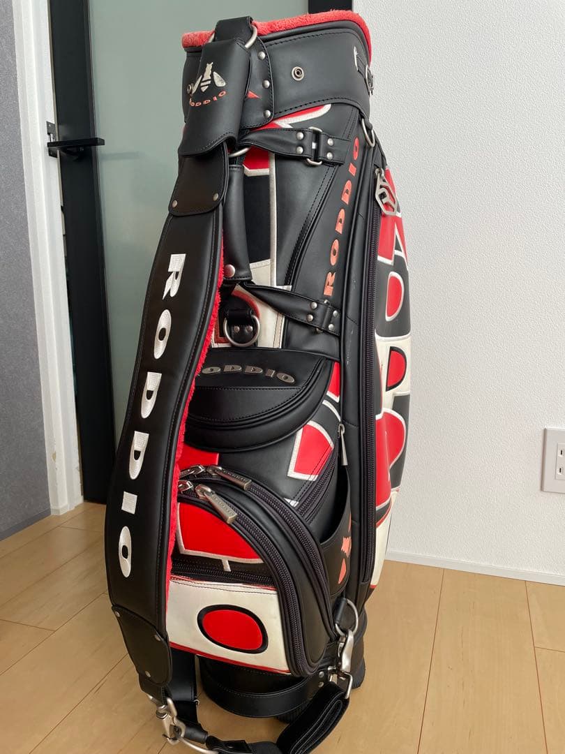 RODDIO キャディバッグ 黒 赤　限定