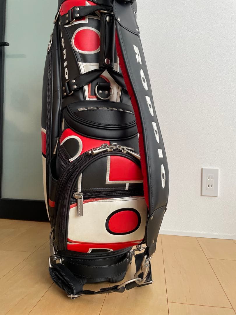 RODDIO キャディバッグ 黒 赤　限定