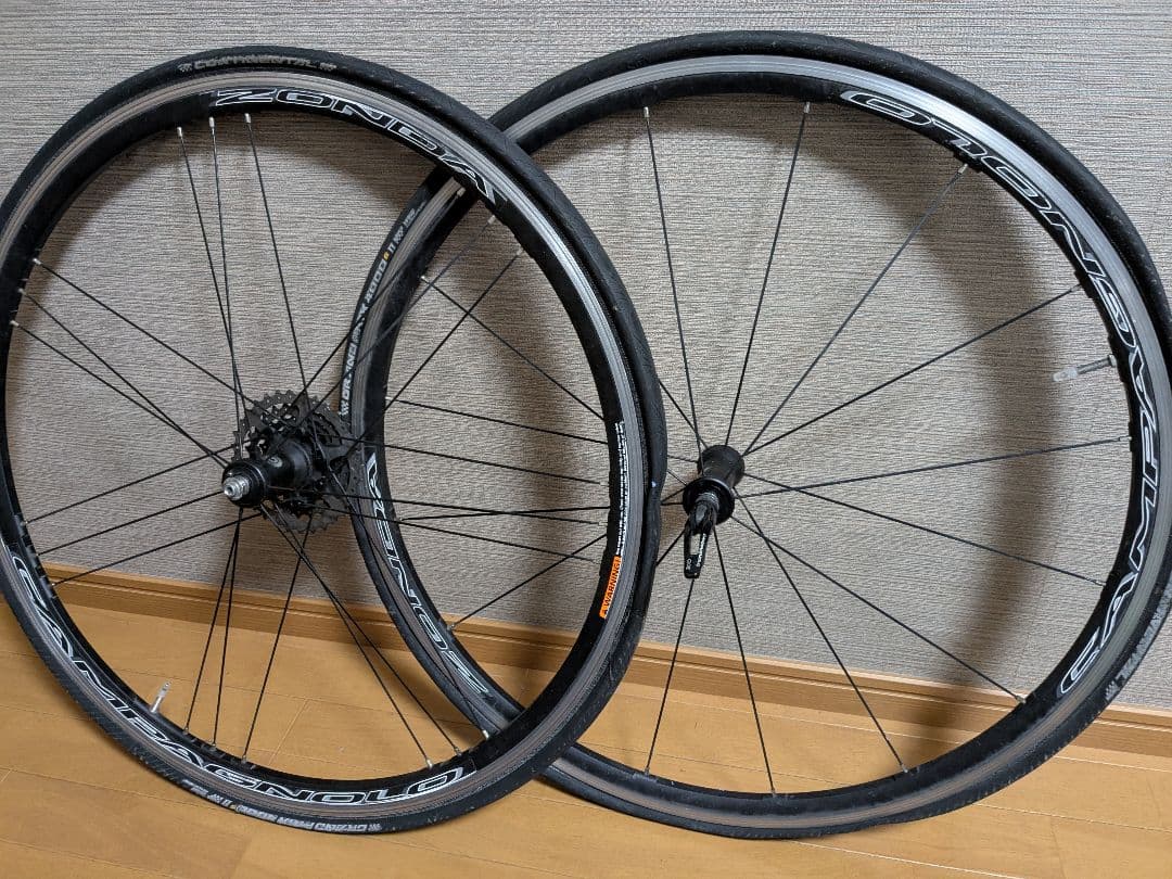 カンパニョーロ ゾンダ Zonda クリンチャー 前後セット Campa