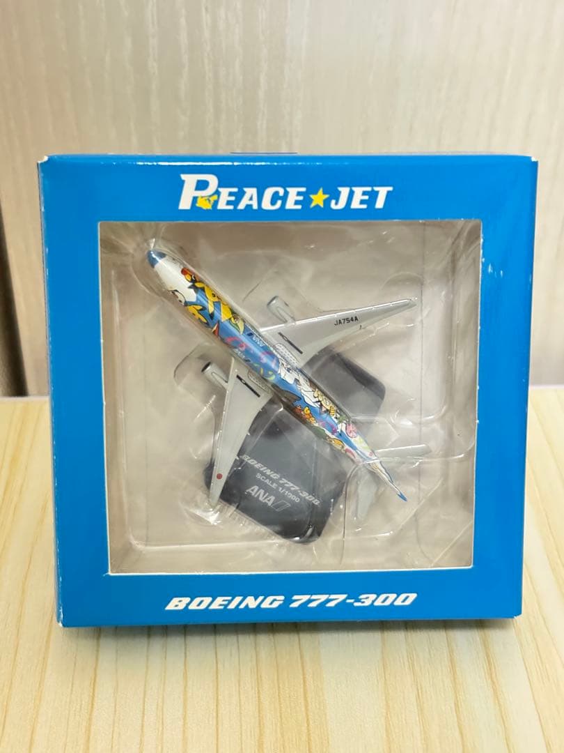 ポケモンジェット　PEACE JET ANA B777-300 1/1000模型