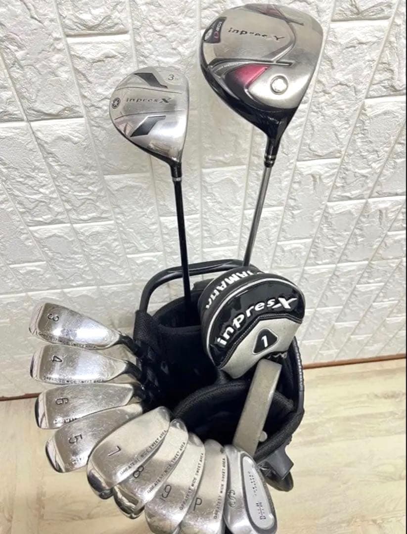 初心者おすすめ メンズ ゴルフクラブセット ヤマハ キャディバック付