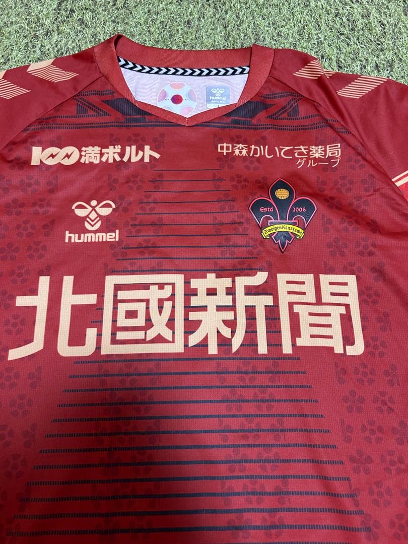 ツエーゲン金沢新スタジアム開幕記念ユニフォーム　Lサイズ