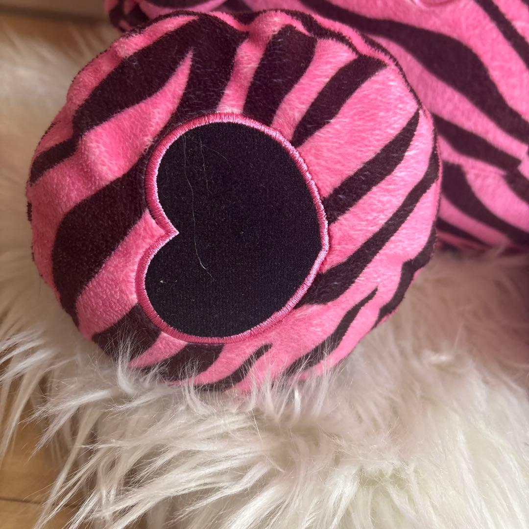 カラフルバニー　ゼブラ柄　キティ 特大　ぬいぐるみ　ヒョウ柄　ギャル　サンリオ