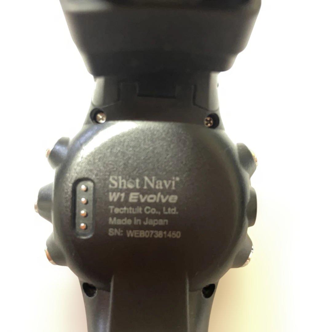 『美品』ショットナビ ゴルフ W1 エヴォルブ 腕時計型GPSナビ