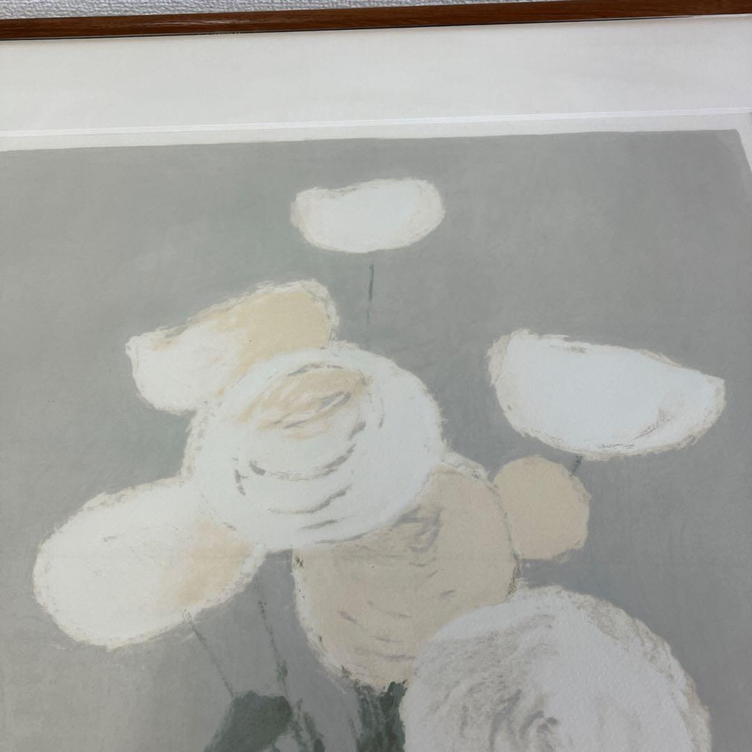 ベルナール・カトランの絵画　リトグラフ　直筆サイン入り