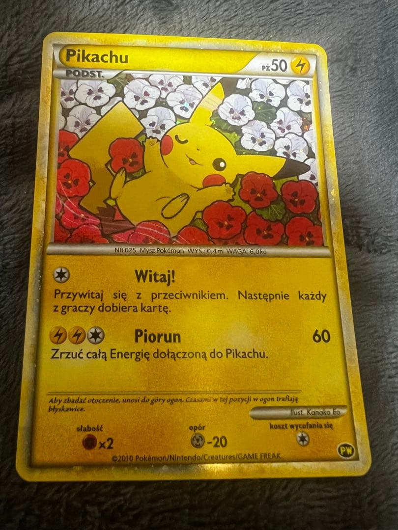 【希少】ポケモンカードゲーム ピカチュウワールド　青