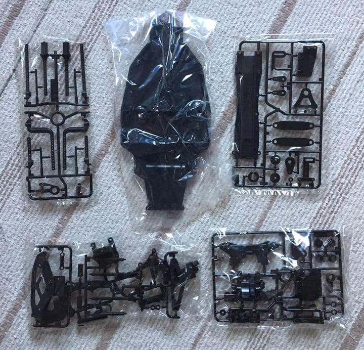 絶版 タミヤ RC 1/10 メルセデス CLK DTM 完成ボディ&ベアリング