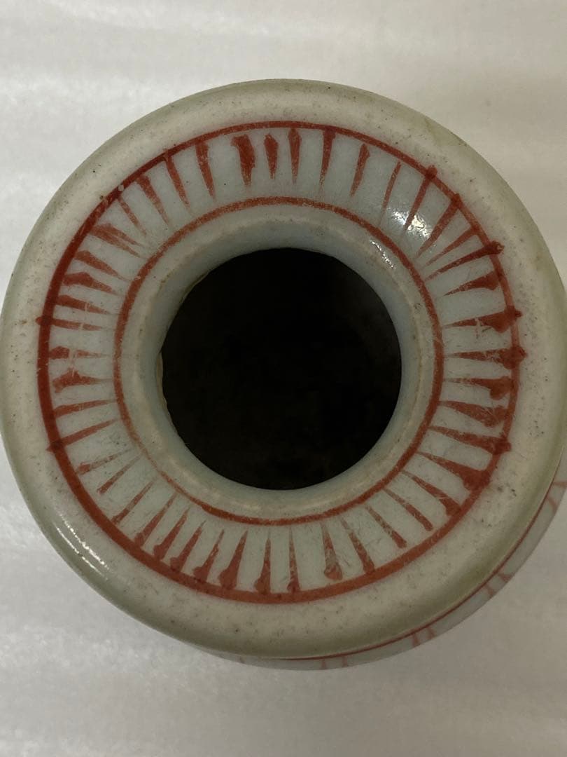 3-3037 平佐赤絵　盃台