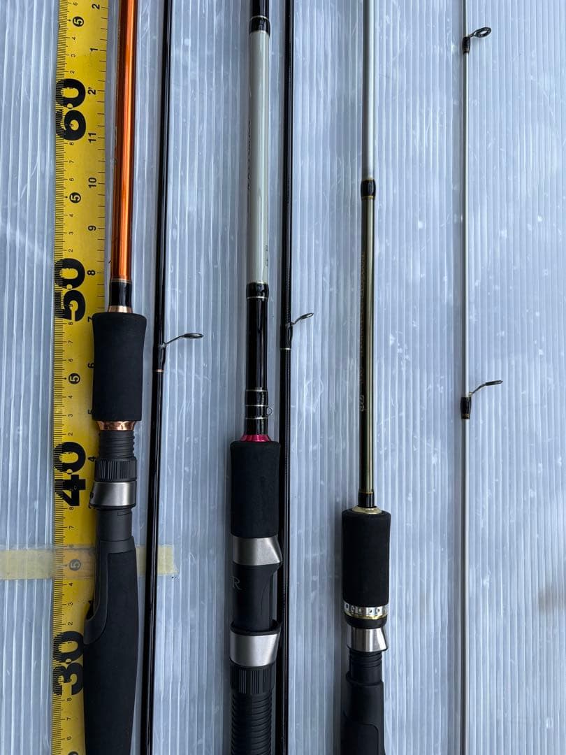 メバルロッド　エギングロッド　シーバスロッドセット　7.6 8.6 9ft