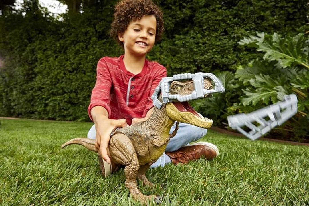 【新品】 マテル ジュラシックワールド メガアタック! T-レックス