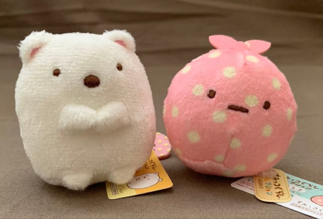 [1999]すみっコぐらし　シーンぬいぐるみ・てのりぬいぐるみ　７点