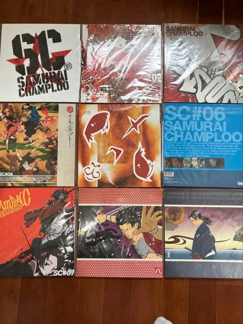 サムライチャンプルー 架空レコード ジャケット40枚コンプリート