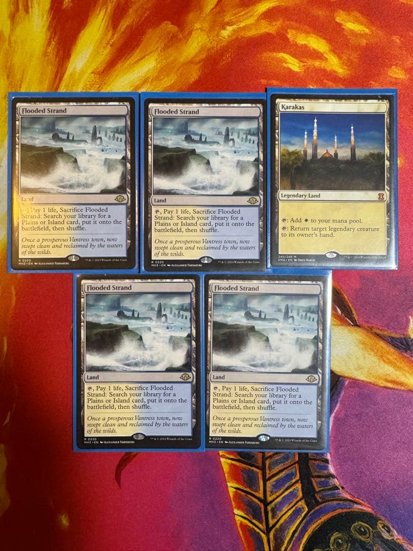 溢れかえる岸辺/カラカス　英語版セット