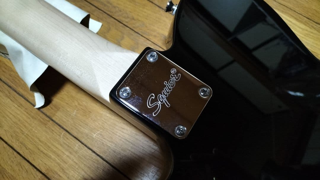 スクワイヤー by fender　テレキャスター　黒