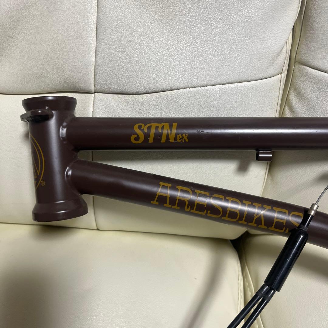 ARESBIKES STN EX BMXフレーム ブラウン