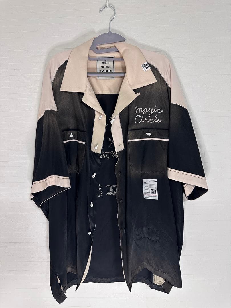 Magic Circle ボウリングシャツ サイズ1 MMY3 ブラック