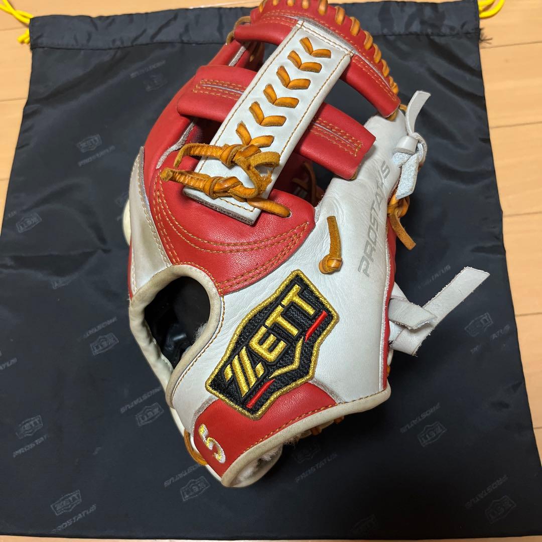 S*J様 ZETT プロステイタス グローブ サイズ5