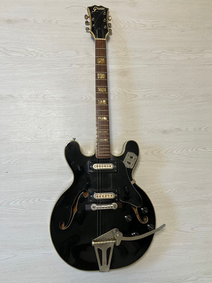 Greco EG-135 ブラック　フルアコ 1960年代