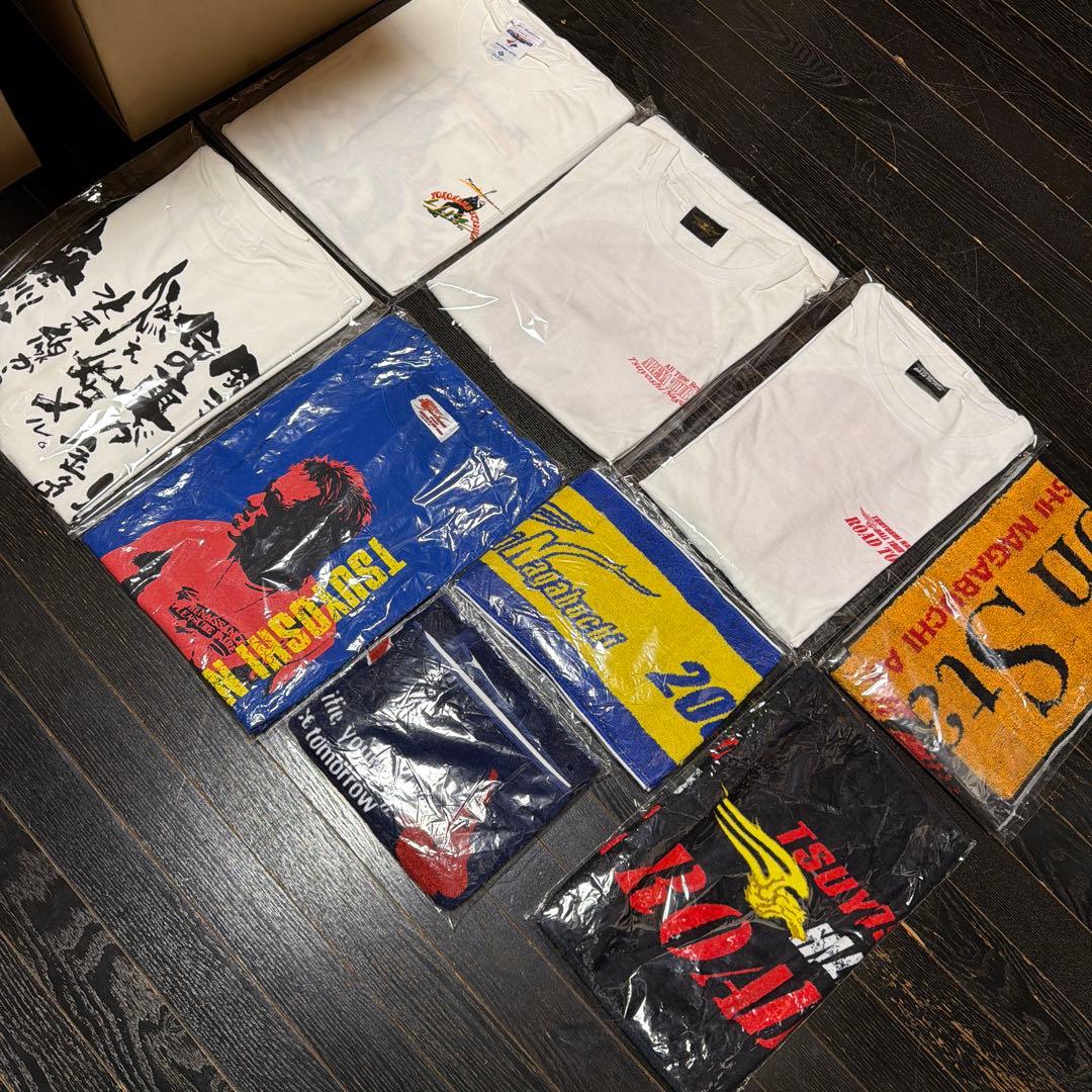 長渕剛　T-シャツ　タオル　公式グッズ　おまとめ　当時品　おまけ付き