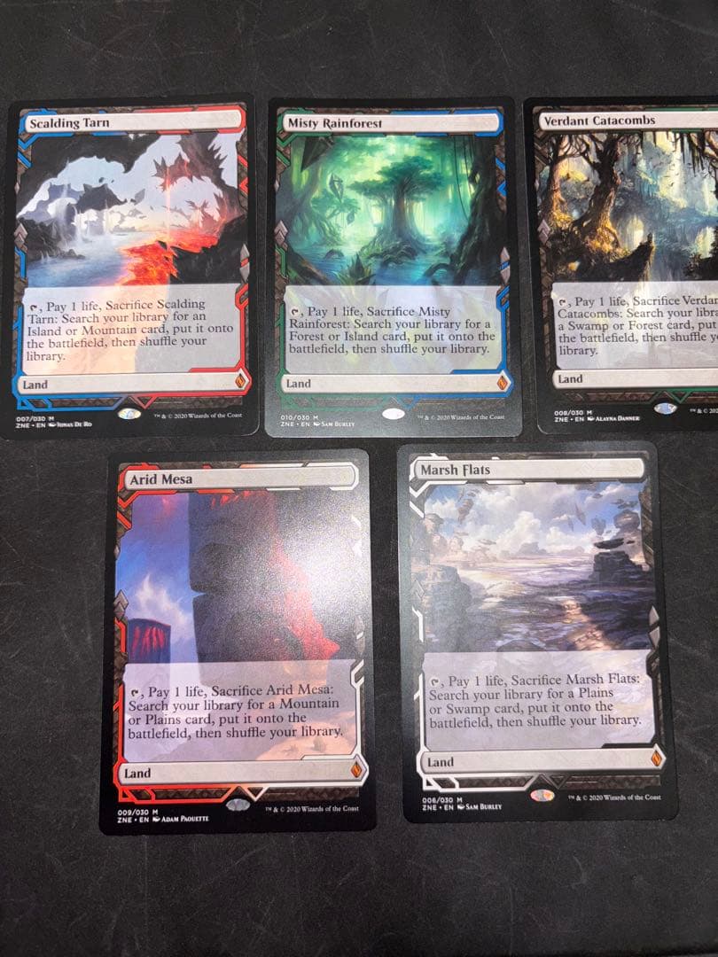 MTG 汚染された三角州、溢れかえる岸辺 ほかセット