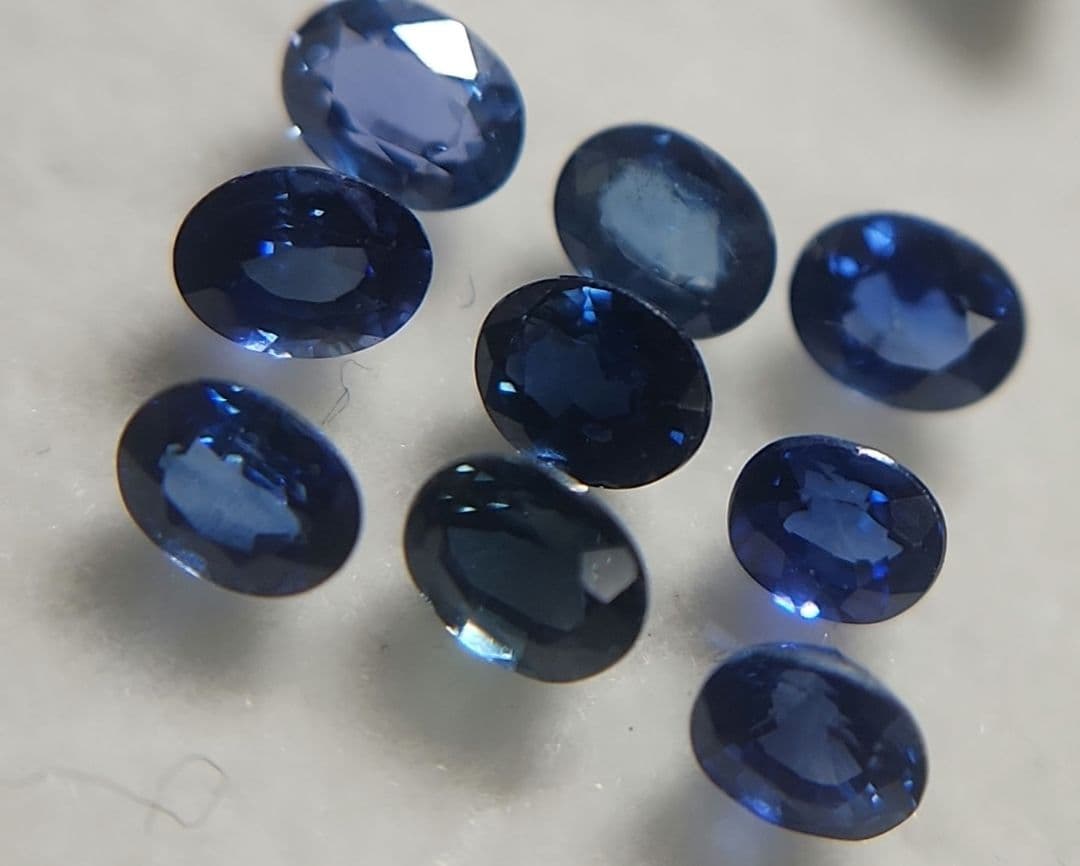 高品質！天然サファイア ルースセット 2657