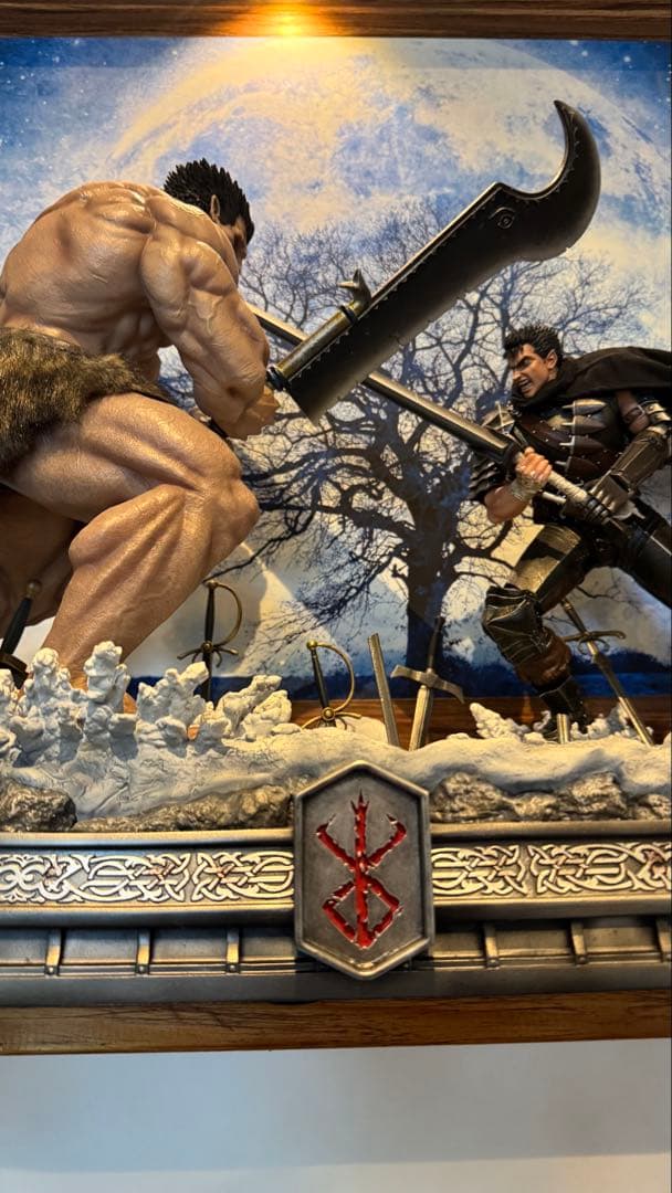 ベルセルク ガッツVSゾッドDX版プライム1スタジオスタチューフィギュア