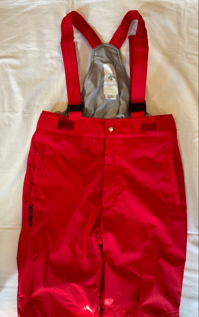 極美品！デサントDESCENTE スキーウェア上下 ジュニア160 メンズXS