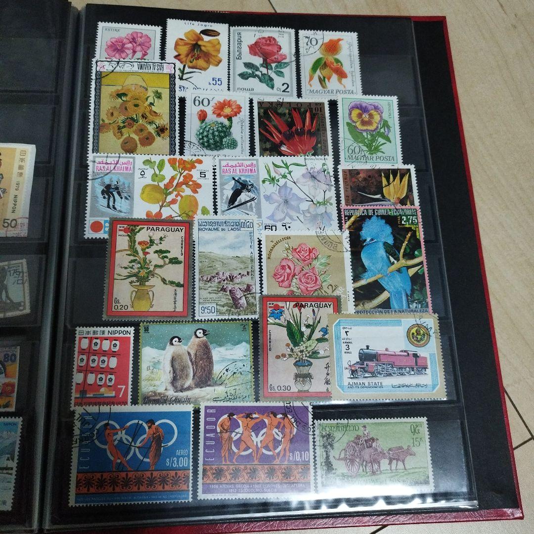 【当時物】使用済　海外切手　プレミア　レトロ　アンティーク