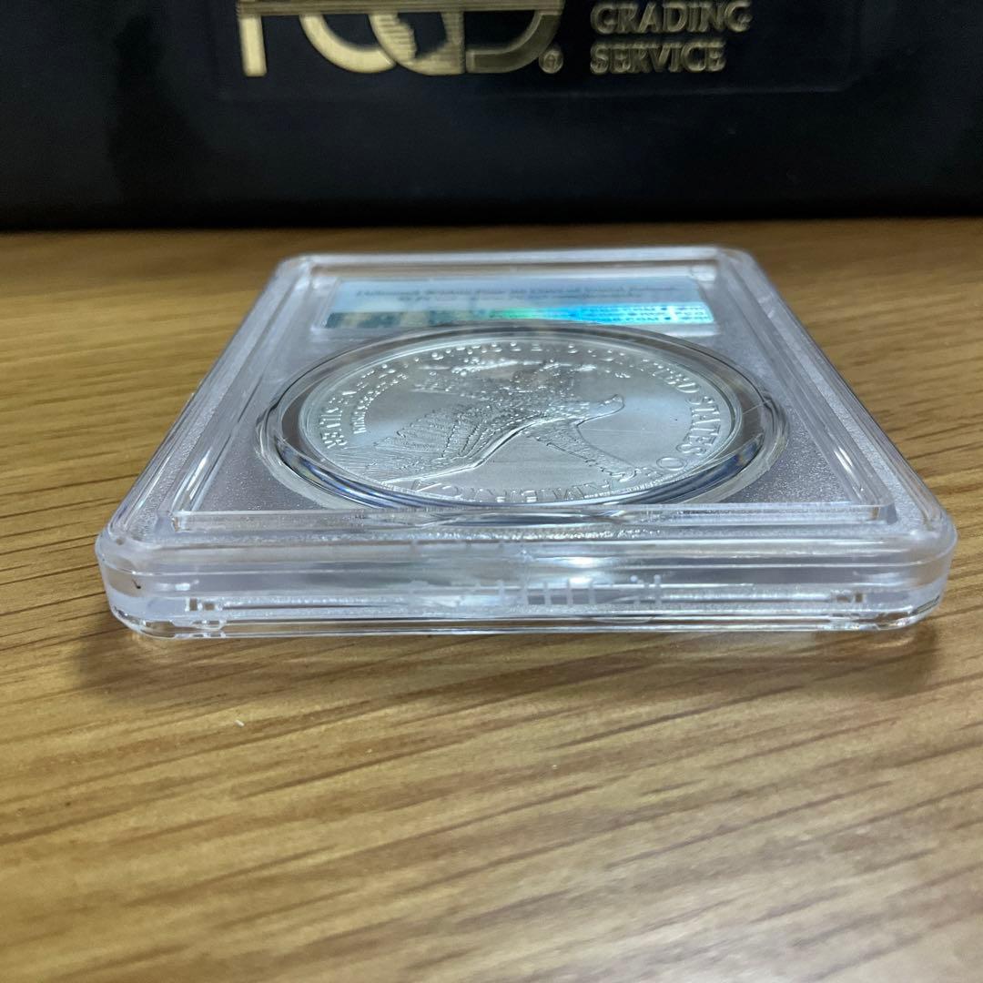 【新品】アメリカン シルバー イーグル銀貨2022シルバーPCGS MS70