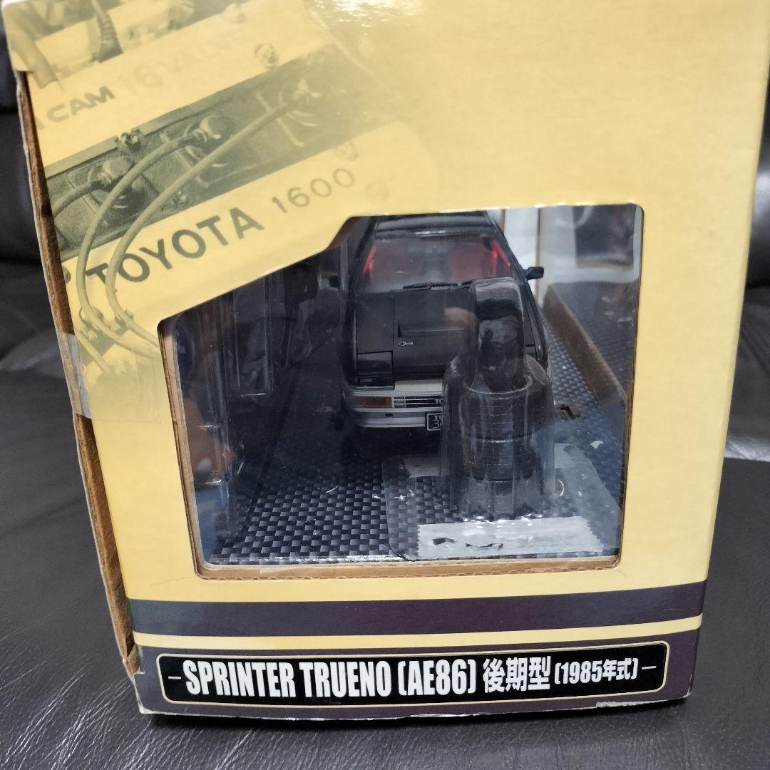 DISM AE86後期型1985年ハチロクautoart風精巧モデル頭文字D